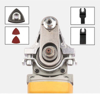 Kit de conversion de tête universelle TEBAK |   Adaptateur multifonction pour meuleuse d'angle pour machine à rainurer le bois