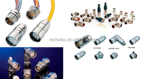 Conector circular M23 Servo contacto 12 pines 17 19 pines M5 M8 M12 M16 M23 Cable impermeable macho - Product Image 6