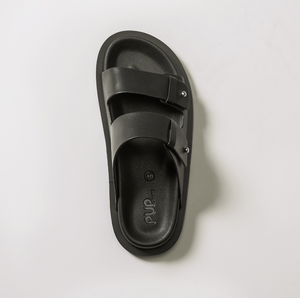 Factory Direct Handmade Genuine Cow Leather Toe <b>Post</b> Sandals Unisex Lightweight Anti Slippery Thick Sole Flip Flops - Product Image 5