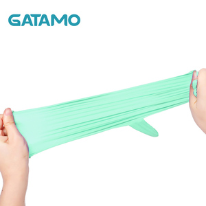 SH003 قفازات اصطناعية خالية من البودرة 12 بوصة للطعام من المطاط لتنظيف غسل الأطباق بالمطبخ - Product Image 3