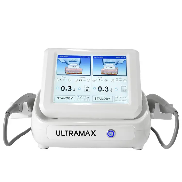 Top Selling Dual Control 7 9d Hifu Ultramax Hifu High Intensity Focused Ultrasound Face Lifting Device With 7 Cartridges