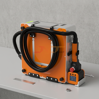 Machine de nettoyage laser à fibre pulsée multimode, 12 modes de nettoyage, 500W, portable, pour l'élimination de la rouille de l'acier inoxydable, haute performance