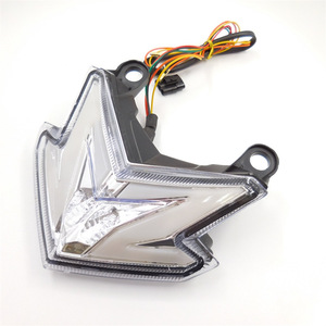 Feu arrière de moto compatible avec Kawasaki Z800 ZX-6R Z125 (2013-2018) – Accessoire de modification - Product Image 1