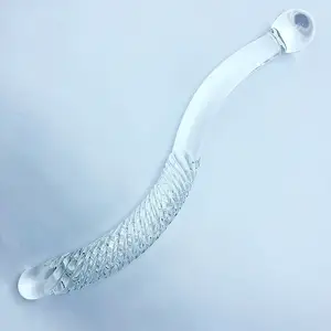 Transparante Grote Grote Grote Glazen Dildo Sex Glas Penis Kristal Anale Butt Plug Kralen Seksspeeltjes Voor Vrouwen