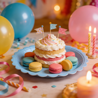 Ensemble de décoration de fête d'anniversaire sur le thème de la dentelle rose, assiettes et gobelets en papier jetables, ensemble de vaisselle de fête à la fraise