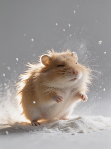 DongnaiPETS Sable de bain écologique et biodégradable pour hamsters et chinchillas, infusé à la pomme, sans poussière, hautement absorbant, contrôle des odeurs supplémentaire - Product Image 5