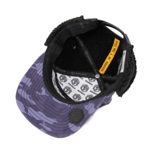 Gorra TCAP Personalizada de 6 Paneles con Parche de Goma, Protección para los Oídos en Invierno, para Exteriores, Camuflaje, Cierre a Presión - Product Image 6