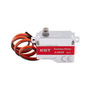 Micro servo sans noyau KST A08H V6.0 HV à engrenages métalliques 3.2Kgf.cm 0.09sec pour bateaux et avions RC, moteur <span class=keywords><strong>DLG</strong></span> - Product Image 1