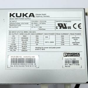 Module de commande KUKA 00-205-143, contrôleur de robot industriel, pièces de rechange, unité de commande servo, équipement d'automatisation - Product Image 2