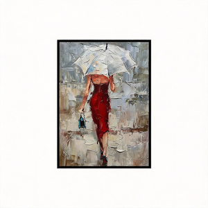 <span class=keywords><strong>Peinture</strong></span> <span class=keywords><strong>à</strong></span> <span class=keywords><strong>l</strong></span>'huile sur toile originale, peinte <span class=keywords><strong>à</strong></span> la main, style minimaliste moderne, écologique, haut de gamme, pour <span class=keywords><strong>l</strong></span>'art mural d'entrée des couloirs - Product Image 2