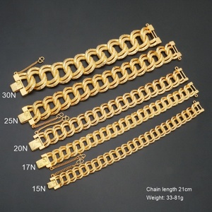 JXX Factory Supply Quality 24k Gold Plated Brass Hip Hop Iced Cuban <b>Bracelet</b> Cool Design for Men Women Fashion Charm <b>Bracelets</b> - Product Image 6