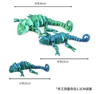 Figurine de dragon articulée imprimée en 3D SDL12, corps entièrement mobile, jouets imprimés en 3D, articulations réalistes, modèle de lézard, jouet de décoration
