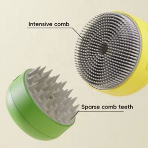 Nouvelle brosse vapeur portative 2024 pour chiens et chats, avec fonction de massage et peigne anti-poux, pour démêler les poils emmêlés et lâches - Product Image 2