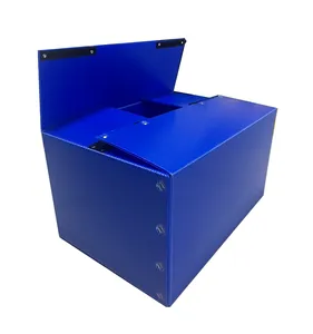 Hot Selling Reusable Pp Corrugated Plastic Pp Material Corrugated Sheet Turnover Boxes Cheap Price