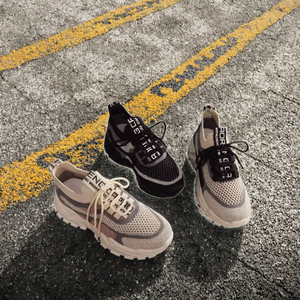 Zapatillas Deportivas de Moda para Mujer, Talla Grande, Novedad de 2025, Estilo Plano para Correr en Casa, para Otoño y Verano, Tejido de Algodón EVA - Product Image 3