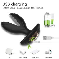 Elektrischer Schockimpuls Analvibratoren Vibrations-Expander Plug Prostata-Massagegerät für Männer Frauen G-Punkt-Vibrator Sexspielzeug für Paare