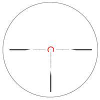 Lunette de visée compacte OEM ODM HD 1.2-6X24 FFP avec réticule gravé R/G illuminé, verre anti-reflet, verrouillage et réinitialisation, pour la chasse