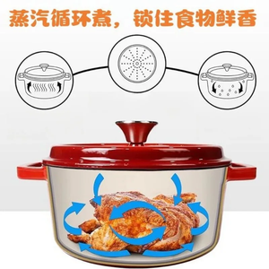 Four hollandais multifonctionnel de style moderne <span class=keywords><strong>Casserole</strong></span> en fonte d'<span class=keywords><strong>aluminium</strong></span> émaillé antiadhésif Pots et ensembles de cuisine ménagers Matériau métallique - Product Image 3