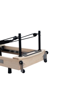 Appareil de fitness et de yoga professionnel pliable CE Reformer en bois d'érable équilibré pour la maison Z88-F en bois d'érable américain + aluminium - Product Image 4