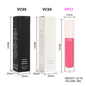 Brillo Labial Redondo de 6 ml, Transparente, Brillante e Hidratante, Venta al por Mayor de Maquillaje de Marca Privada, Personalizado OEM - Product Image 2
