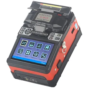 A-81S Orange SM&MM Automatic Fusion Splicer Machine Fiber Cleaver Kit fusion splicer