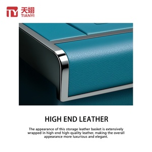 TIANYI TY-9023 Wardrobe Organizer Storage <b>Box</b> for <b>Clothes</b> Pull Out Aluminum Alloy Wall Mount Detachable Basket for Bedroom - Product Image 3