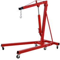 Grue de levage pliable 2T pour moteur, élévateur de moteur de voiture portable, grue de levage pour garage et entretien de véhicules – Vente directe usine