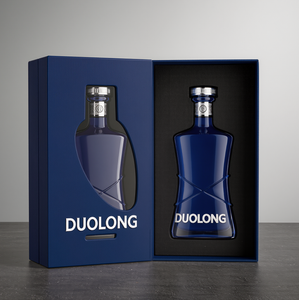 Botellas de Licor Cuadradas de Vidrio Flint Extra <span class=keywords><strong>Premium</strong></span> al por Mayor con Acabado Negro Mate y Tapón de Corcho, Impresión Personalizada para Tequila - Product Image 3