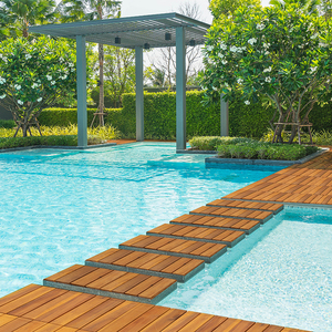 Mỹ Kho Cổ Khử Trùng Gỗ Nhựa Composite Ngoài Trời Lồng Vào Nhau Decking Gạch Cho Interlock Tự Làm Sàn Sàn Tilesd - Product Image 5