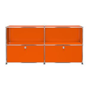 Armoire <span class=keywords><strong>de</strong></span> <span class=keywords><strong>rangement</strong></span> modulaire moderne en acier inoxydable, taille personnalisable, buffet à 2 portes, montage facile, utilisation dans le salon, couleur au choix - Product Image 6