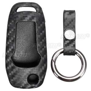 Housse de clé de voiture en fibre de carbone pour Ford Fiesta/Focus 3 4 Mondeo Ecosport Kuga Focus ST C-max/fusion - Product Image 3