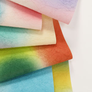<strong>Skittles</strong> Craft Paper Folding Texture Flower Decoration Gift Wrapping Paper Flower Wrapping Pleated Gradient Florist Materials - Product Image 4