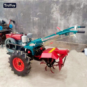 Maquinaria Agrícola, Tractor Guiado a Mano de 18 HP con Cultivador <span class=keywords><strong>para</strong></span> Aireación del Suelo y Deshierbe - Product Image 3
