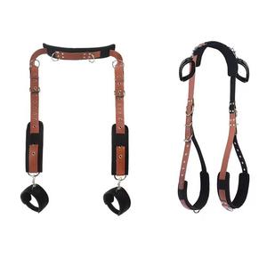 Juguetes Sexuales para Adultos, Esposas de Cuero y Metal, Separadores de Piernas, Restricción, Kit de Bondage BDSM, Juguetes Sexuales Alternativos - Product Image 4