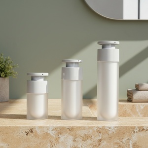 Cylinder 15ml 30ml 50ml Airless <b>Plastic</b> Emulsion Lotion <b>Bottles</b> Matte Body Colorful Packaging Skin Care <b>Empty</b> <b>Bottle</b> - Product Image 6