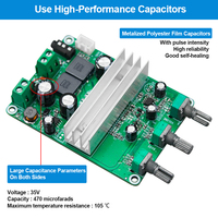 Module d'amplificateur de puissance numérique mono canal 120W pour système audio DIY, amplificateur de puissance audio de scène de classe D