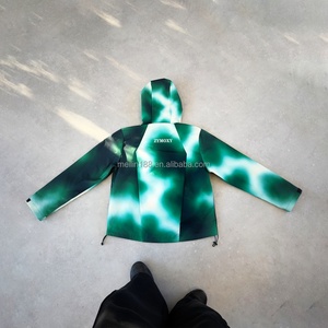 Windbreaker <b>Jacket</b> <b>Men</b> Fashion Custom All Pattern Digital Print Design Nylon Zip up Coat Windproof Waterproof Windbreaker <b>Jacket</b> - Product Image 2