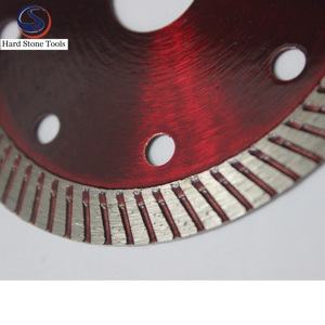 Hoja de sierra de nitruración de diamante para aplicación de granito DIY Disco de corte de amoladora angular de azulejos de cerámica soldada con láser OEM personalizado - Product Image 4