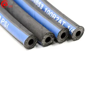 Factory Price Custom High Temperature Resistance Flexible Rubber Hydraulic Hose