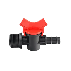 16pe Plastic Pipe 6 Points External Thread Bypass Valve Greenhouse <strong>Drip</strong> <strong>Irrigation</strong> Agricultural Gardening Ball Valve Switchable - Product Image 2