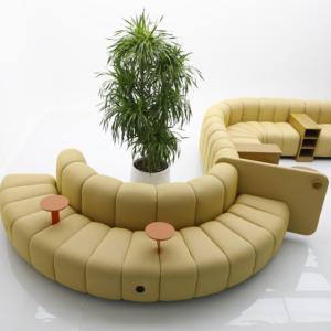 Nuovo Design Minimalista Divano Modulare Italiano per Sala d'Attesa Lussuoso Divano Sezionale Moderno Set di <span class=keywords><strong>Divani</strong></span> per Arredamento Ufficio - Product Image 5