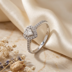 Anillos Halo de Moissanita Adodo Fine S925 de Plata de Ley con Baño de Rodio, Corte Radiante Invisible de 4 Quilates VVS GRA para Mujer - Product Image 3