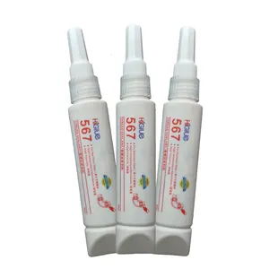 HiGlue White Paste High Viscosity High Strength pipe line anaerobic Thread Sealing Adhesive Sealant