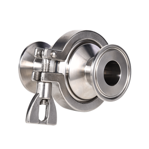 304 thép không gỉ kiểm tra van <span class=keywords><strong>2</strong></span> "vệ sinh kẹp kiểm soát dòng chảy không trở lại van - Product Image 4