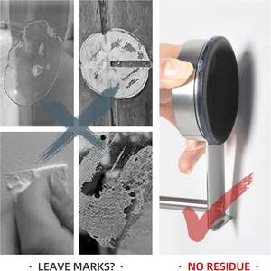 YOHOM acier inoxydable brossé salle de bain porte-<span class=keywords><strong>papier</strong></span> mural rouleau de <span class=keywords><strong>papier</strong></span> <span class=keywords><strong>toilette</strong></span> <span class=keywords><strong>distributeur</strong></span> vide <span class=keywords><strong>ventouse</strong></span> cuisine crochets pour - Product Image 5