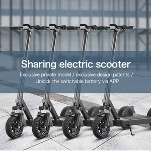 Manchiglia Pioneer ha condiviso IP68 36V/15Ah 10 pollici con condivisione GPS Scooter elettrico con batteria rimovibile per la condivisione con IOT - Product Image 5