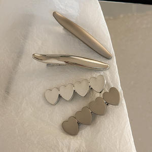 กิ๊บติดผมรูปปากเป็ดสุดหรู ทำด้วยมือจากโลหะ เครื่องประดับแฟชั่นสำหรับผู้หญิงและเด็กผู้หญิง - Product Image 6