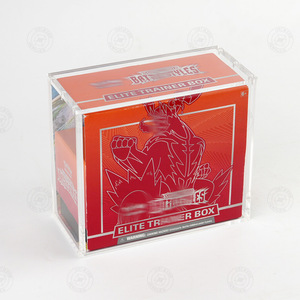 TCG Acrylic Display <b>Box</b>- & Eco-Friendly Customizable Size & Logo Desk Use - Product Image 2