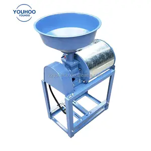 Macchina per la macinazione di farina di soia a buon mercato per uso domestico macinazione di farina di riso di frumento macchina di frantumazione prezzo