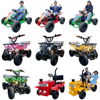 Quad électrique pour enfants, moto tout-terrain 4 roues avec lumières LED, pour la plage et les manèges agricoles